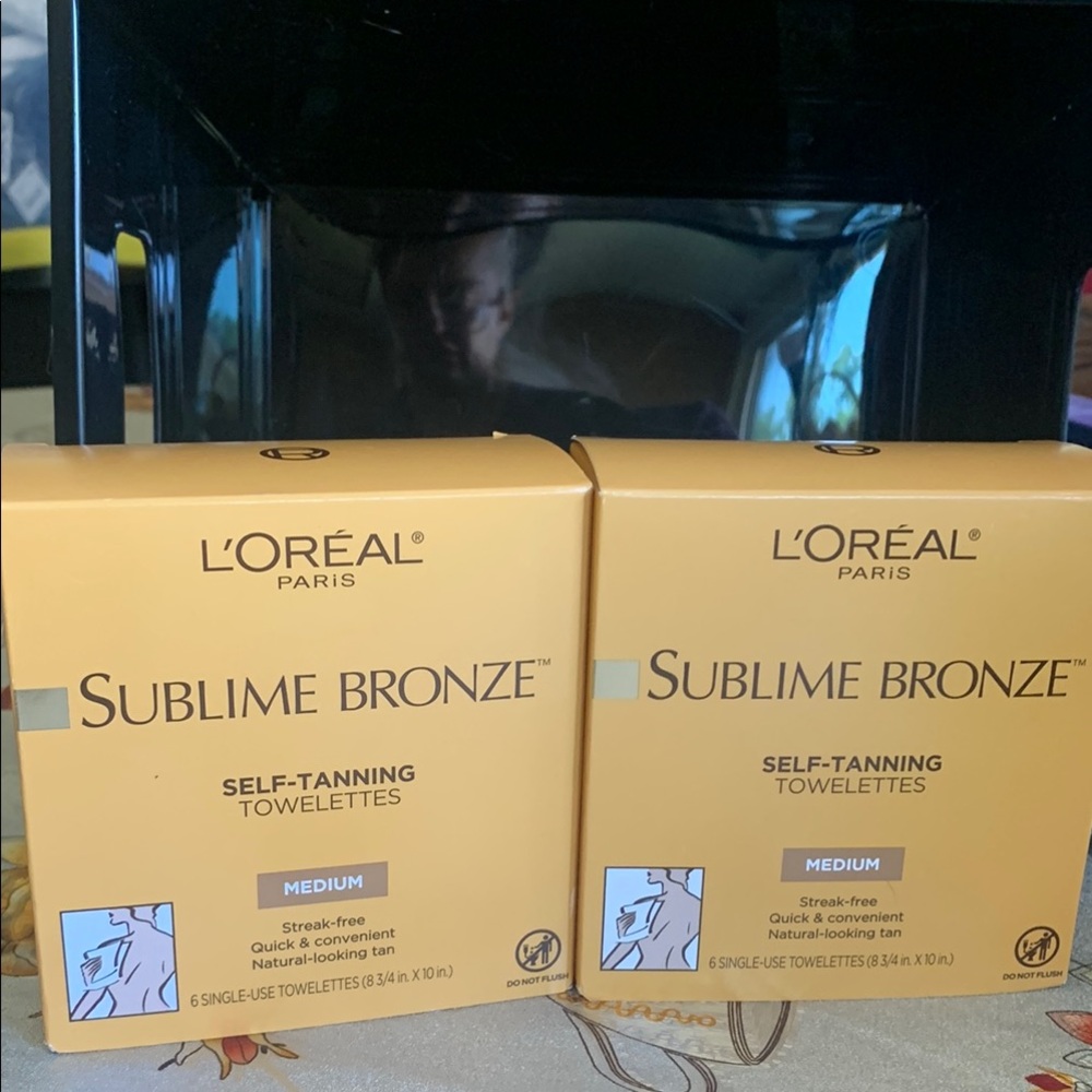 L'Oreal Sublime Bronze Self-Tanning Towelettes - Yellow
